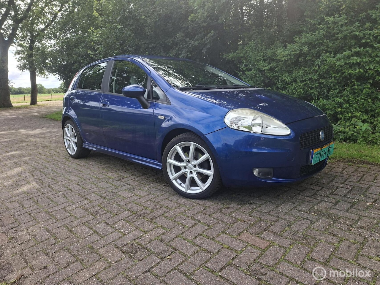 Fiat Grande Punto - 1.4-16V TURBO Sport 120PK WEINIG KM NAP - AutoWereld.nl