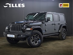Jeep Wrangler Unlimited - 4xe 380 Rubicon | 4X4 | Plug-in Hybride | Airco | Stoelverwarming | Stuurwiel verwarming |