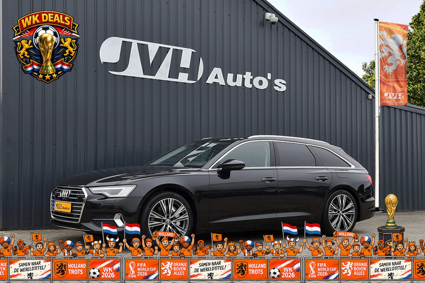 Audi A6 Avant - 50 TFSi-e 299pk PHEV Quattro Sport 08-2021 | BTW | Virtual CP | Full-LED | Cam360 | PrG | - AutoWereld.nl