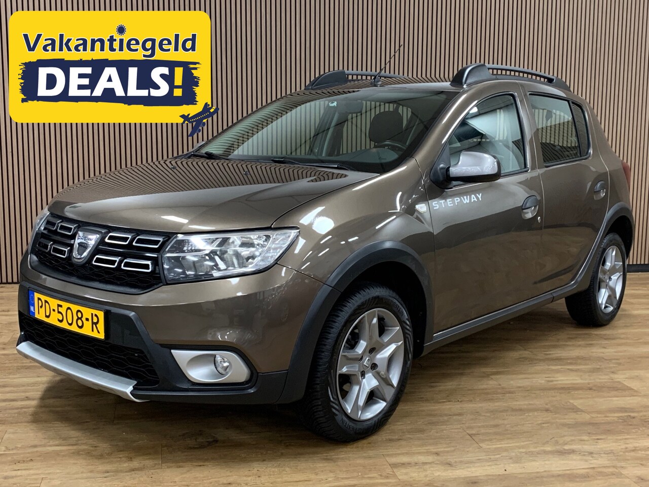 Dacia Sandero Stepway - 0.9 TCe SL Stepway|Navigatie|133000KM|Airco| - AutoWereld.nl