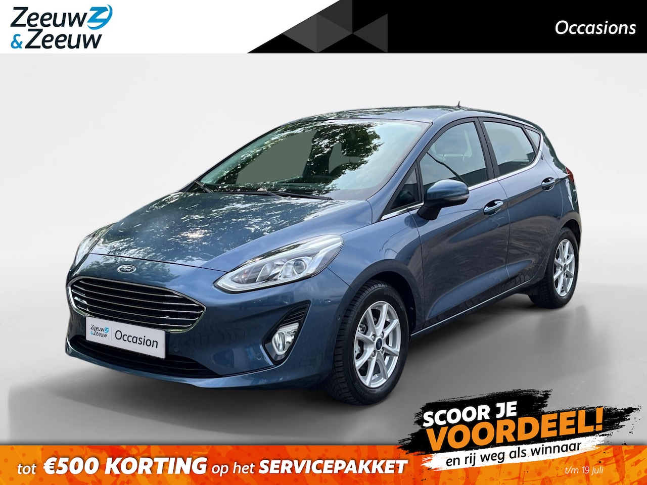 Ford Fiesta - 1.0 EcoBoost Hybrid Titanium X | Navigatie | B&O audio | Apple Carplay & Android Auto | Cr - AutoWereld.nl