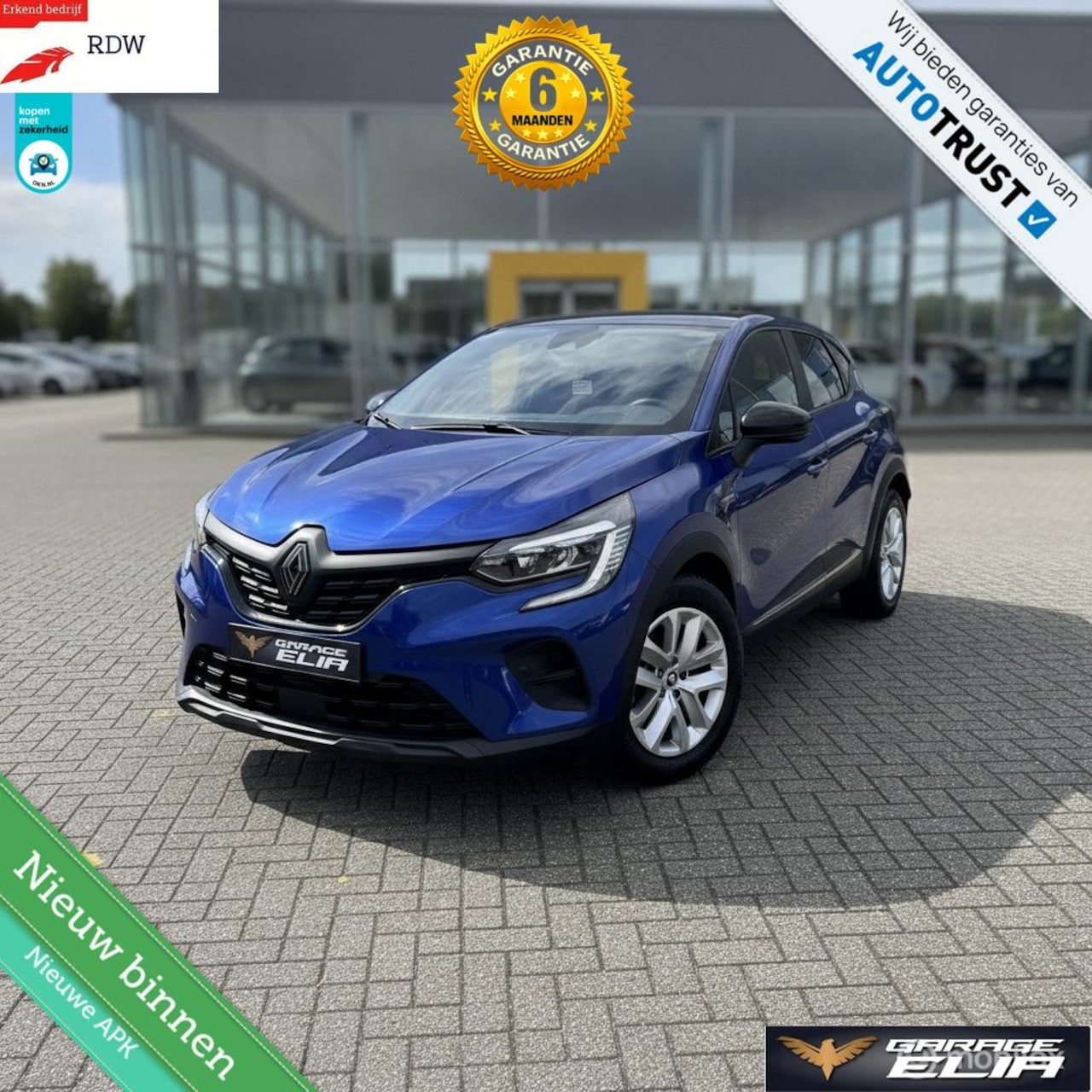 Renault Captur - 1.6 E-Tech Hybrid 145 Intens - AutoWereld.nl