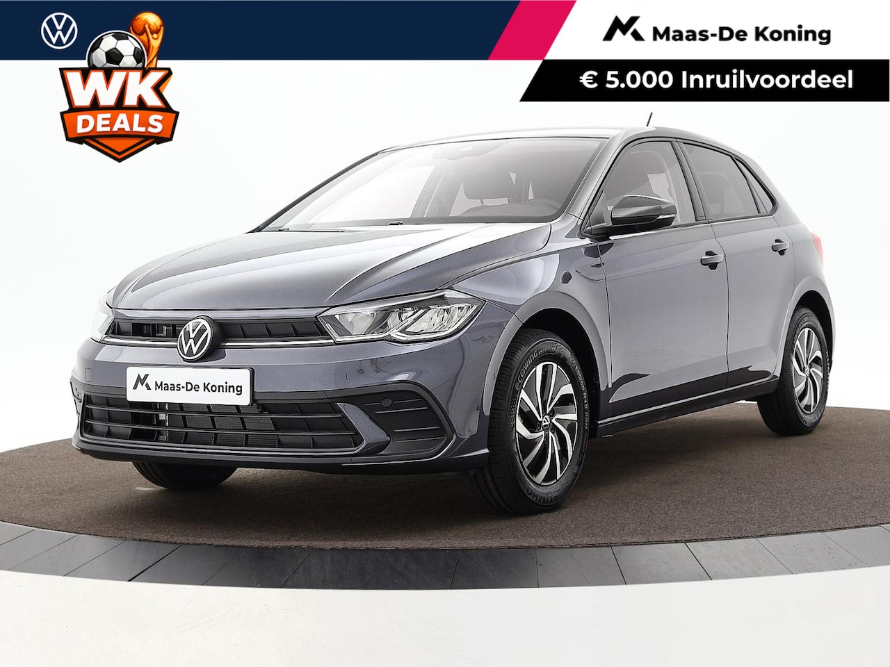 Volkswagen Polo - 1.0 TSI 95pk Life Edition · Camera · Apple/Android Car Play · P-Sensoren · 15'' Inch · MEG - AutoWereld.nl