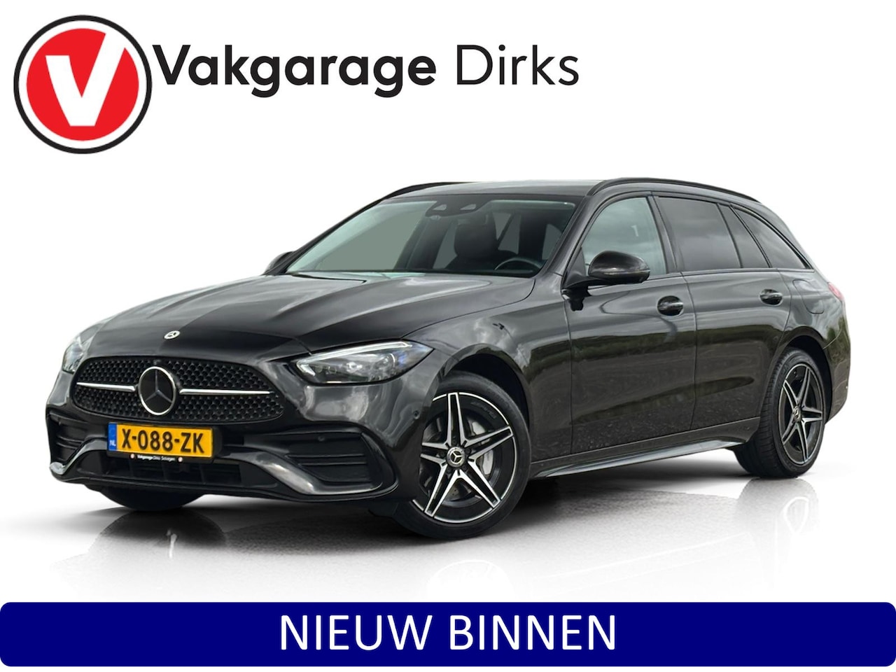 Mercedes-Benz C-klasse Estate - 300e 313 PK AMG ✅ Laser ✅ 360 ✅ ACC ✅ Massage - AutoWereld.nl