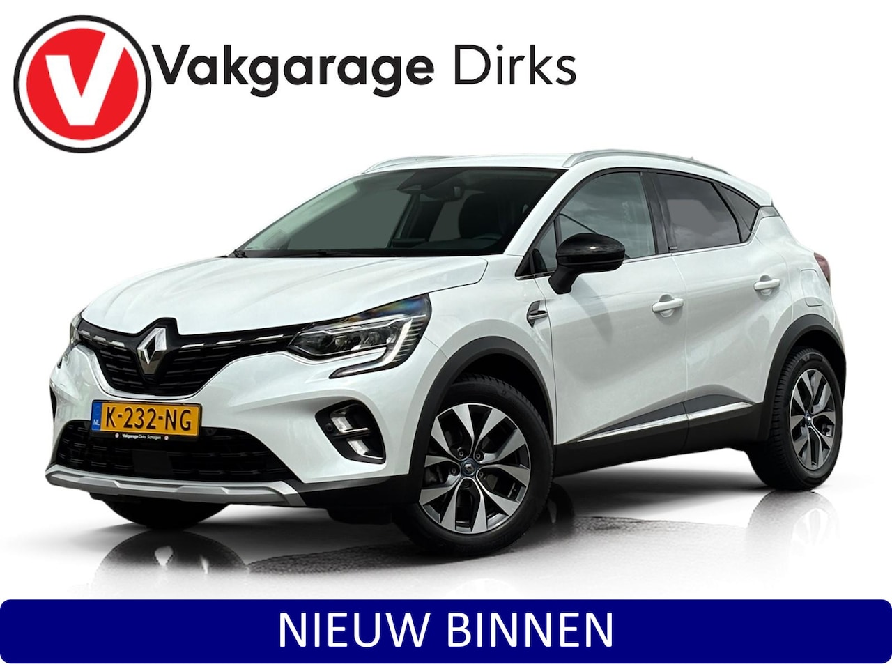 Renault Captur - 1.6 E-Tech Plug-in Hybrid 160 Intens ✅ Bose ✅ ACC ✅ Camera ✅ LED - AutoWereld.nl