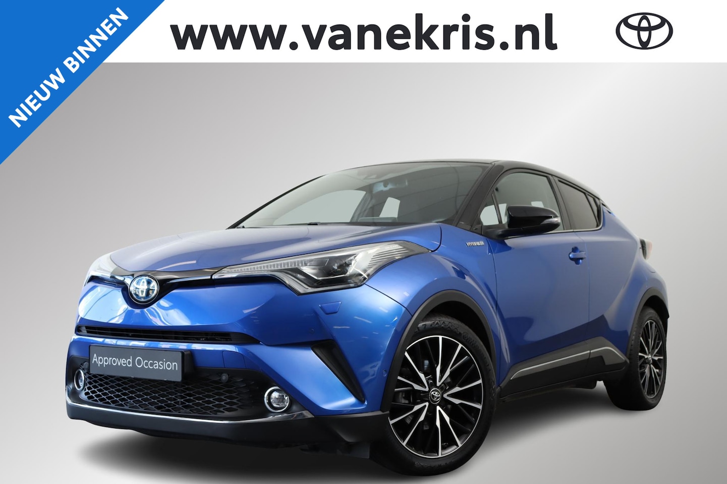 Toyota C-HR - 1.8 Hybrid Bi-Tone Plus 1.8 Hybrid Bi-Tone Plus, Blind Spot, Parkeersensor - AutoWereld.nl