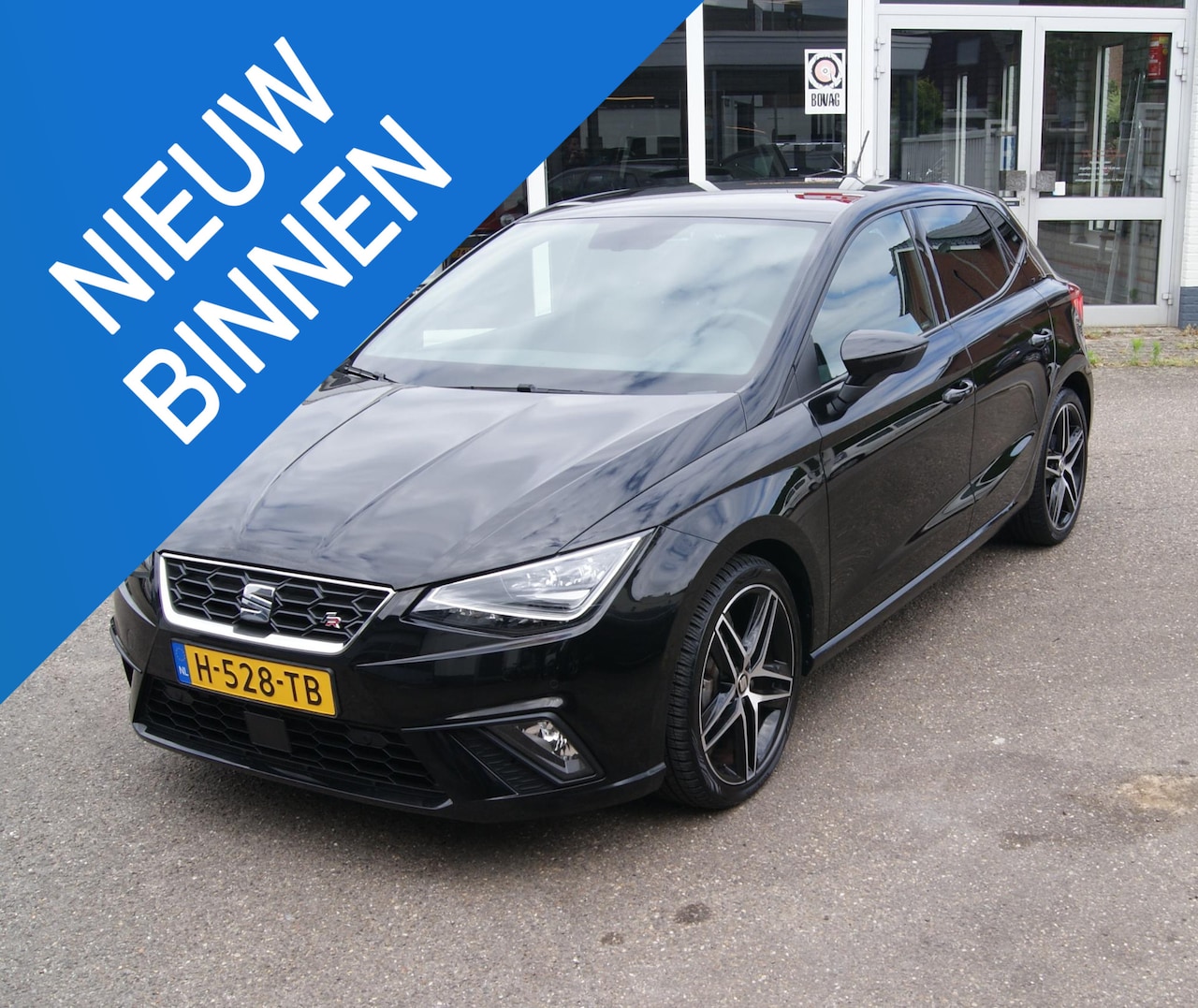 SEAT Ibiza - 1.0 TSI FR Business Intense Navi.Cruise,Camera,Pdc,Clima,RIJKLAARPRIJS!! - AutoWereld.nl