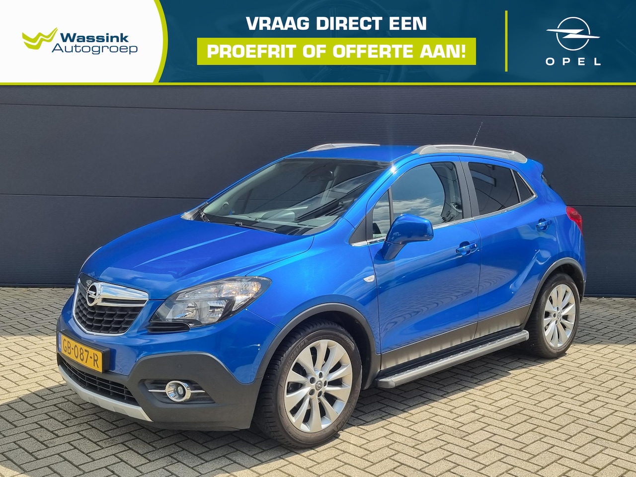Opel Mokka - 1.4 T Cosmo | Camera | Climate Control | Navigatie | Sidebars | Cruise Control | AGR Stoel - AutoWereld.nl