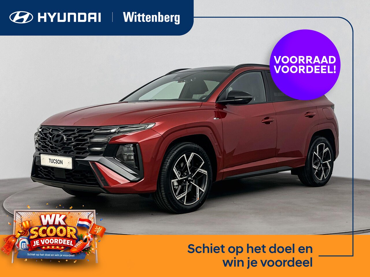 Hyundai Tucson - 1.6 T-GDI HEV N Line Sky | Nieuw | Snel leverbaar - AutoWereld.nl