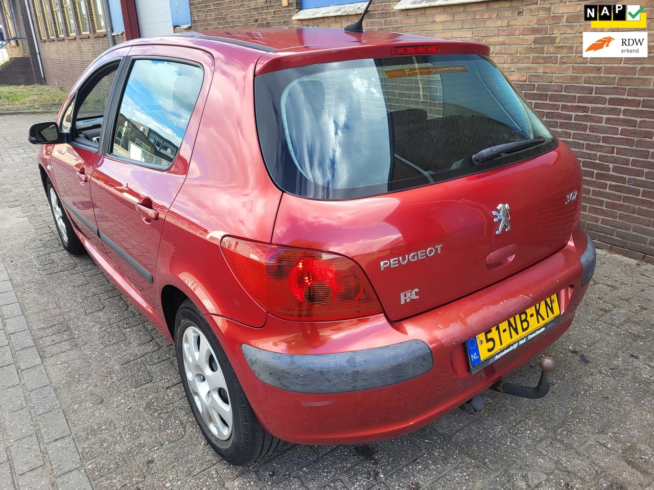 Peugeot 307 - APK 4-3-27 AIRCO/CRUISE CONTROL 1.6-16V 850,- - AutoWereld.nl