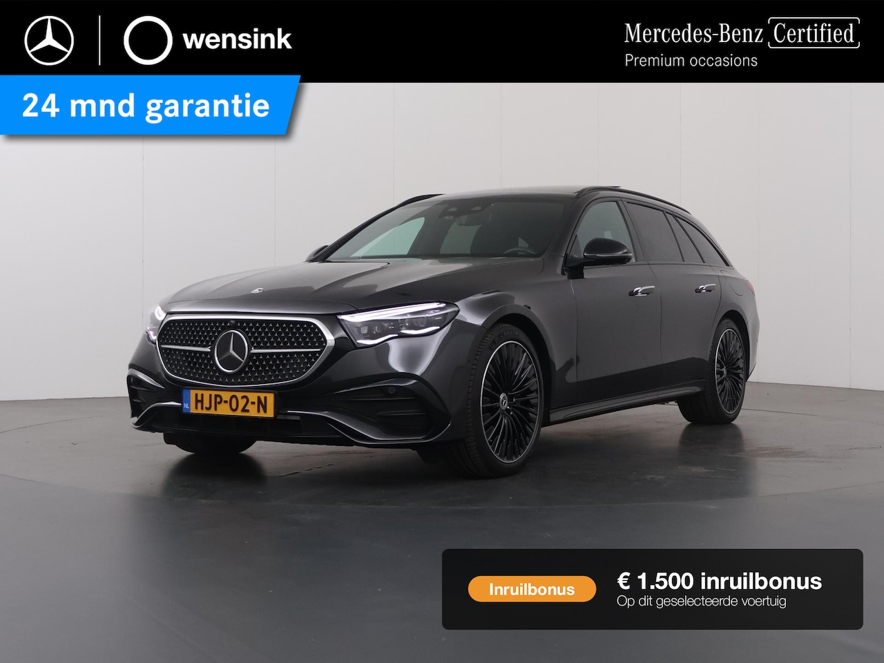 Mercedes-Benz E-klasse Estate - 300 e AMG Line | Night | Superscreen | Panoramadak | Head up display | Memory | Rijassiste - AutoWereld.nl