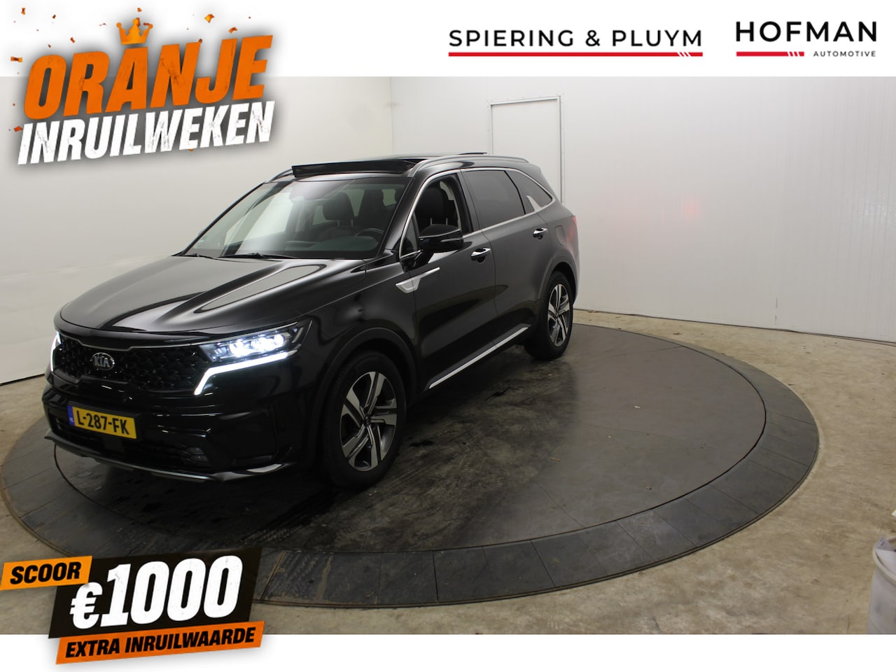 Kia Sorento - 1.6 T-GDI Plug-in Hybrid 4WD DynamicPlus 7pers Trekh Pano Leder - AutoWereld.nl