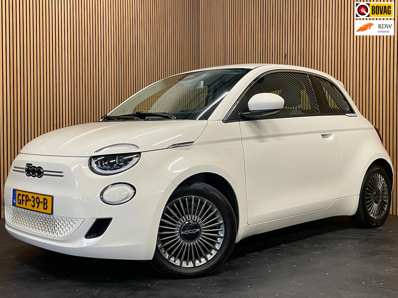 Fiat 500 - Icon 42 kWh|321 WLTP|91% SOH|GROTE ACCU|CARPLAY|CAMERA|CLIMATE+CRUISE CONTROL|BLUETOOTH|ST - AutoWereld.nl