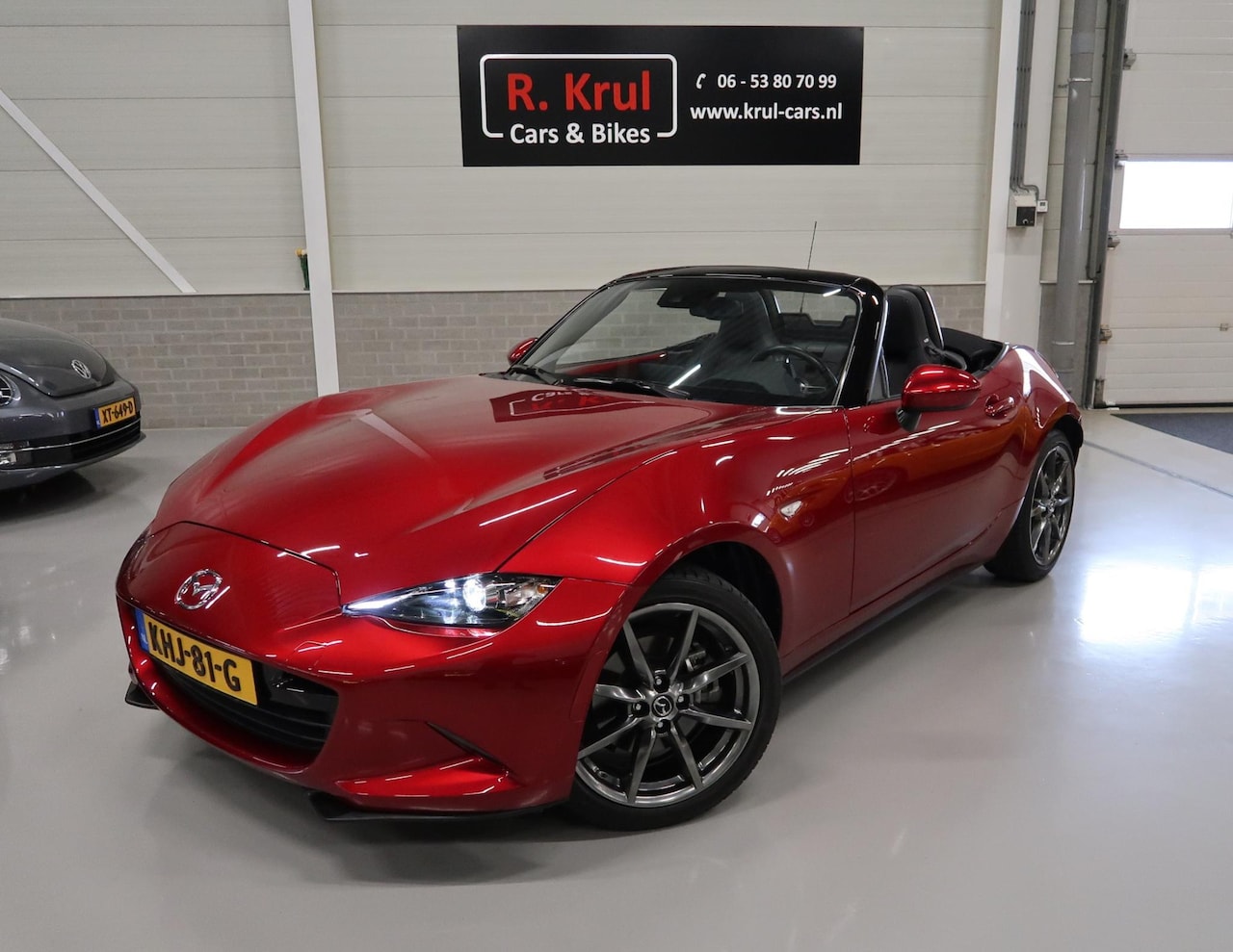 Mazda MX-5 - 2.0 SkyActiv-G 184 GT-M 184pk Rood metallic Bose 1e eigenaar Camera Leer Navigatie Airco S - AutoWereld.nl