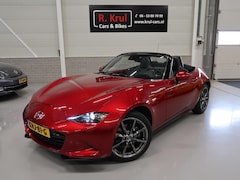 Mazda MX-5 - 2.0 SkyActiv-G 184 GT-M 184pk Rood metallic Bose 1e eigenaar Camera Leer Navigatie Airco S