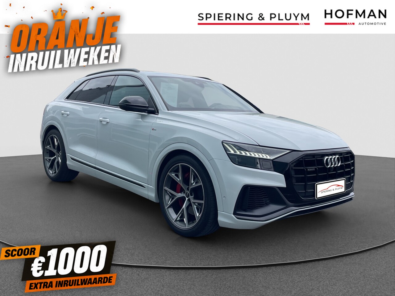 Audi Q8 - 60 TFSI e quattro Pro Line S Competition HUD | Stoel Mem. | Virtual | Carplay | Elec.koffe - AutoWereld.nl