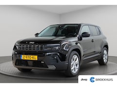 Jeep Avenger - Longitude 54 kWh | Navigatie | Camera | Keyless | Parkeersensoren | Climate Controle | App