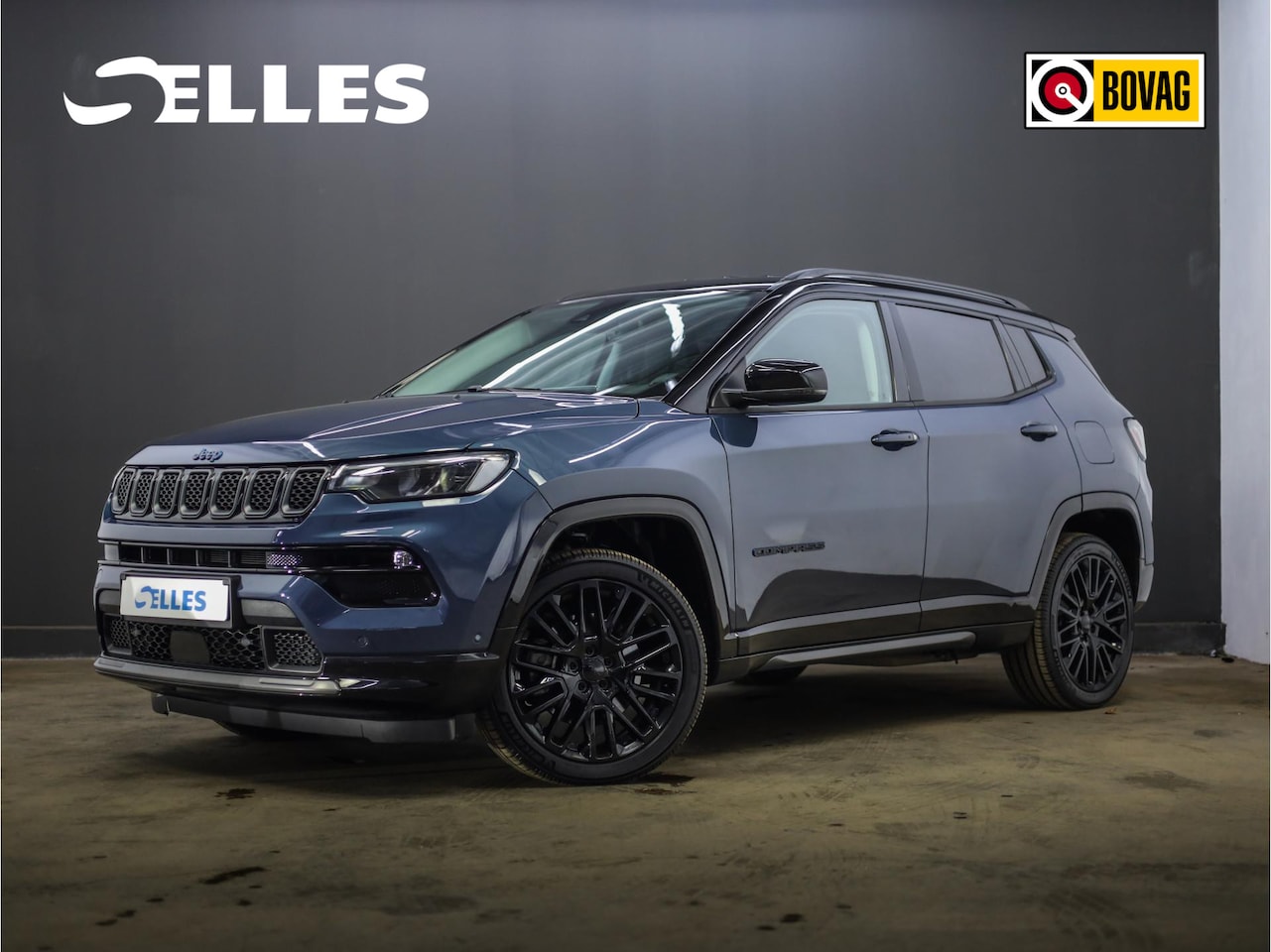 Jeep Compass - 4xe 240 Plug-in Hybrid Electric S | SOH 90,2% | Lederen bekleding | Camera - AutoWereld.nl