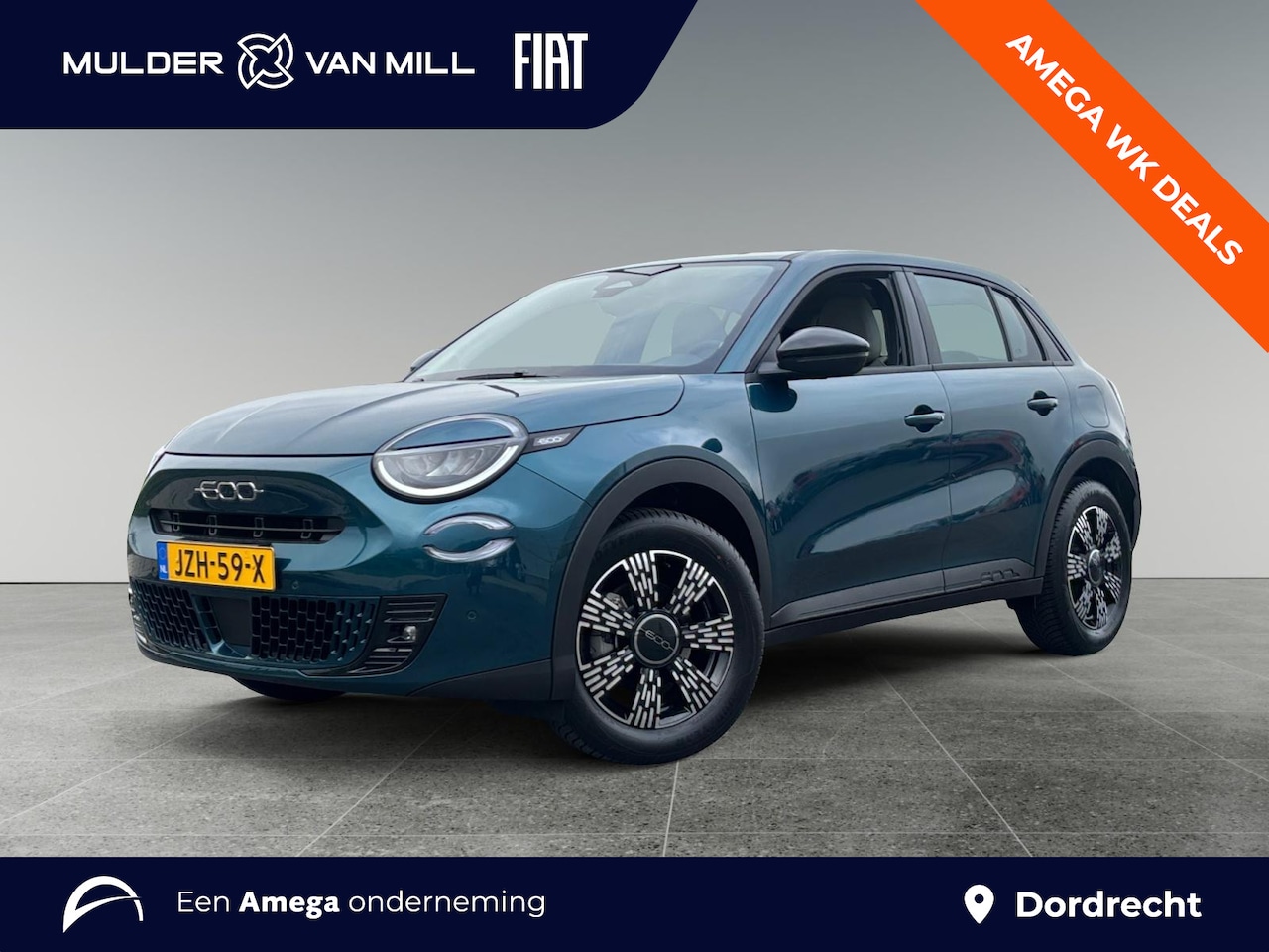 Fiat 600 - La Prima 1.2 Hybrid 145pk | ALL-SEASON BANDEN | CAMERA | NAVI | APPLE CARPLAY / ANDROID AU - AutoWereld.nl