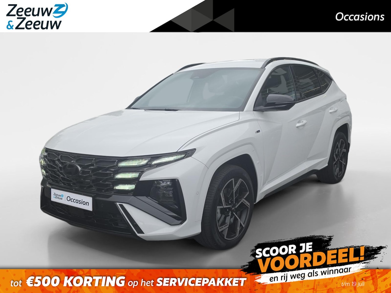 Hyundai Tucson - 1.6 T-GDI HEV N Line | Cruise Control | Climate Control | Stoelverwarming | Stuurverwarmin - AutoWereld.nl