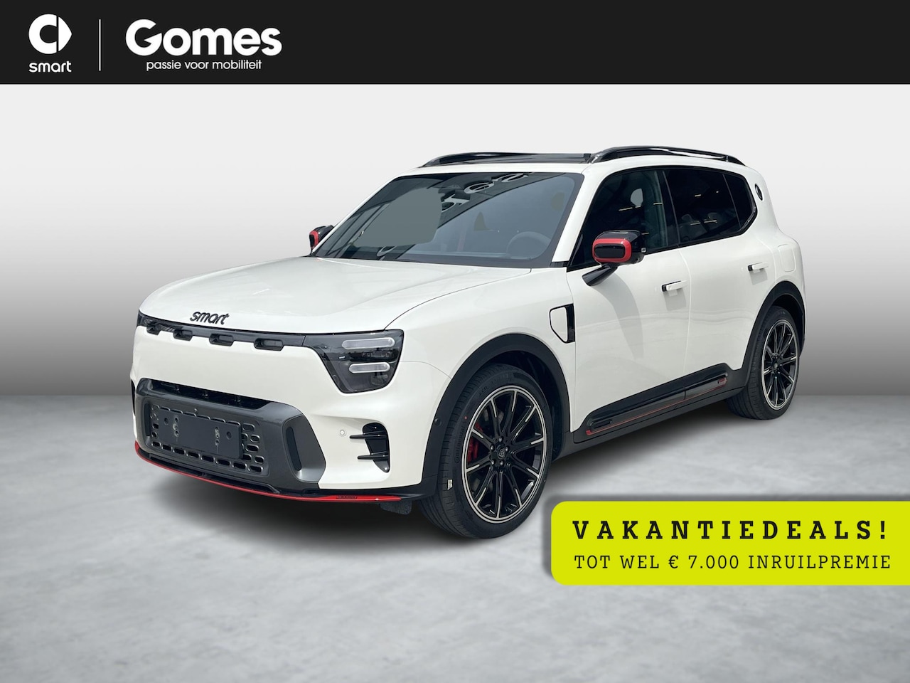 Smart #5 - Brabus 100 kWh VAKANTIE DEALS! | Van € 63.460,- voor € 56.460,- | Panoramadak | Elektrisch - AutoWereld.nl