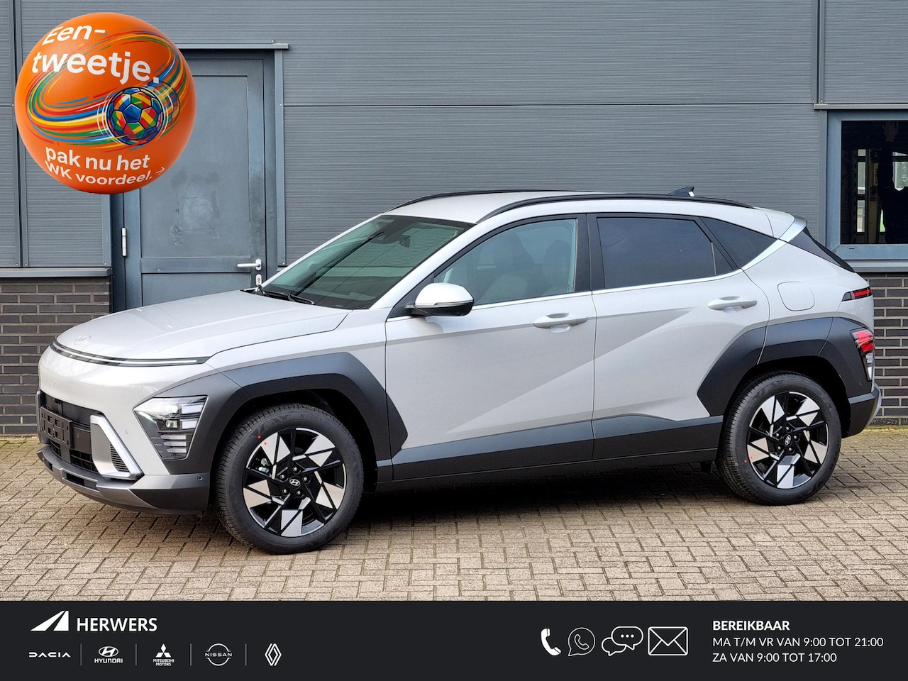 Hyundai Kona - 1.6 GDI HEV Premium ** Nu met € 4.500 Voordeel ** Nieuw uit voorraad leverbaar ** - AutoWereld.nl