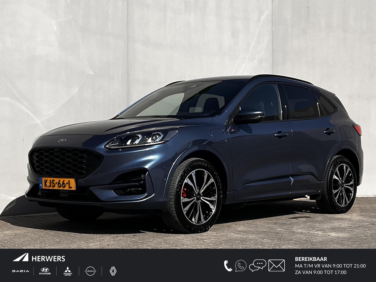 Ford Kuga - 2.5 PHEV ST-Line / Dealer onderhouden / 1.500 kg Elektrische trekhaak / HUD / Navigatie / - AutoWereld.nl