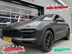 Porsche Cayenne Coupé - 3.0 E-Hybrid 463PK - Matt Zwart I Panorama dak I Leer I Navigatie en nog veel Meer