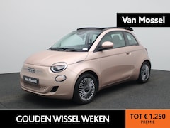 Fiat 500 C - 500e 42 kWh Icon | Automaat | Cabrio | Navigatie | Virtual cockpit | Verwarmde Stoelen | C