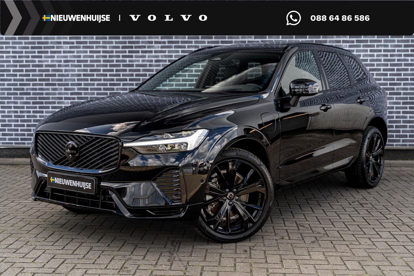 Volvo XC60 - 2.0 T6 Plug-in Hybrid AWD Plus Black Edition | PHEV | Panoramadak | 360 Graden Camera | He - AutoWereld.nl