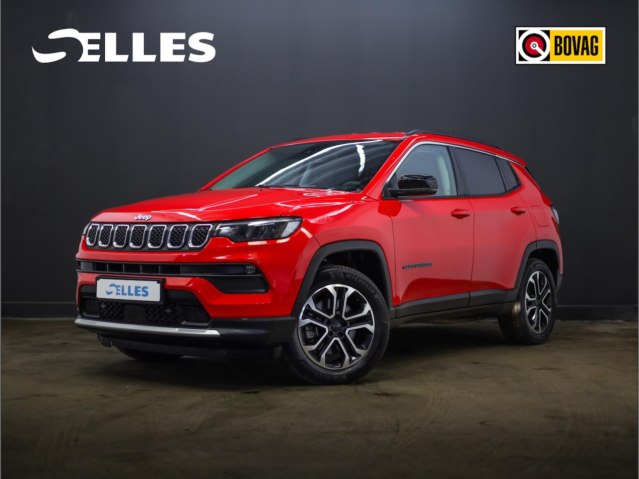 Jeep Compass - 4xe 190 Plug-in Hybrid Electric Limited | SOH 96,5% | Camera | Apple Carplay / Android Aut - AutoWereld.nl