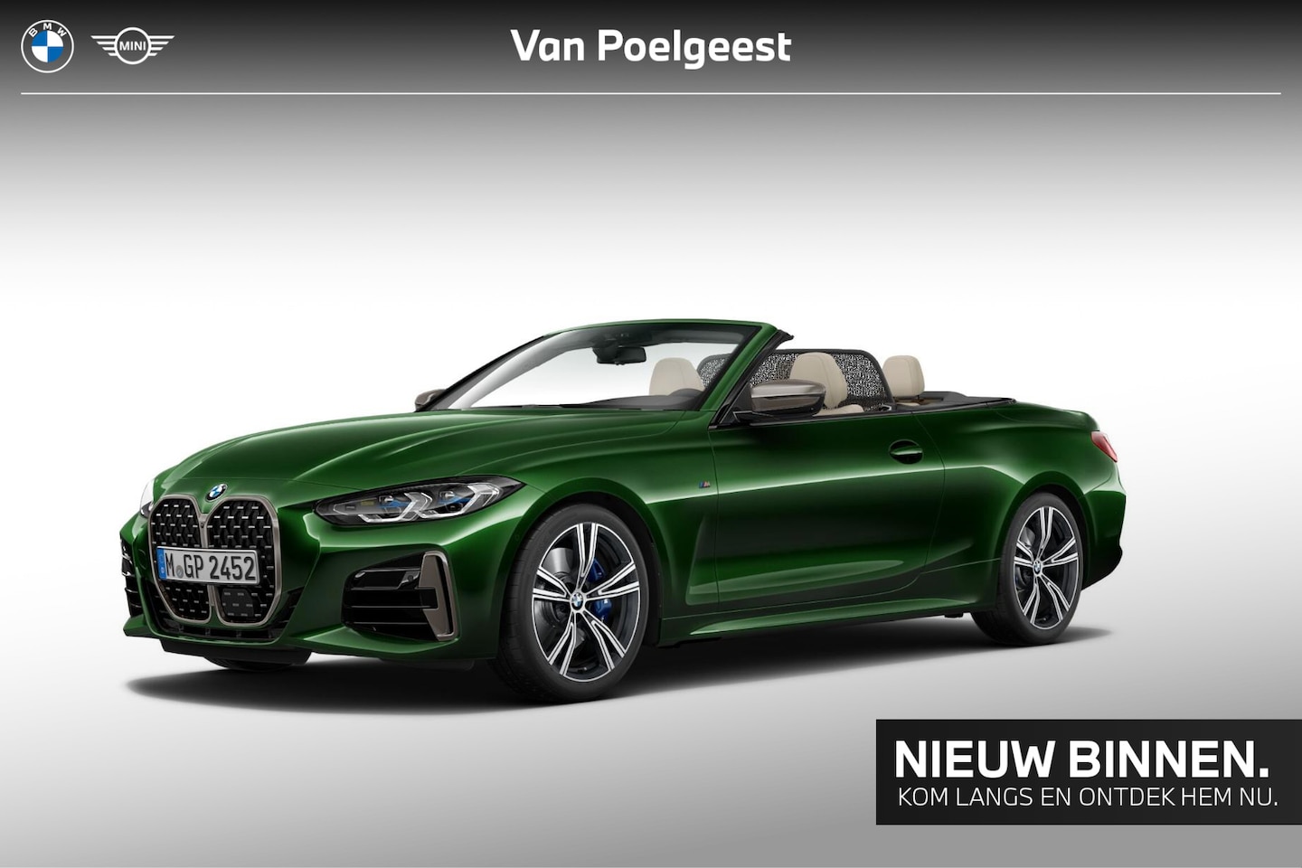 BMW 4-serie Cabrio - M440i xDrive High Executive | M Sport | Trekhaak | Co Pilot Pack | Air Collar | Head-Up Di - AutoWereld.nl