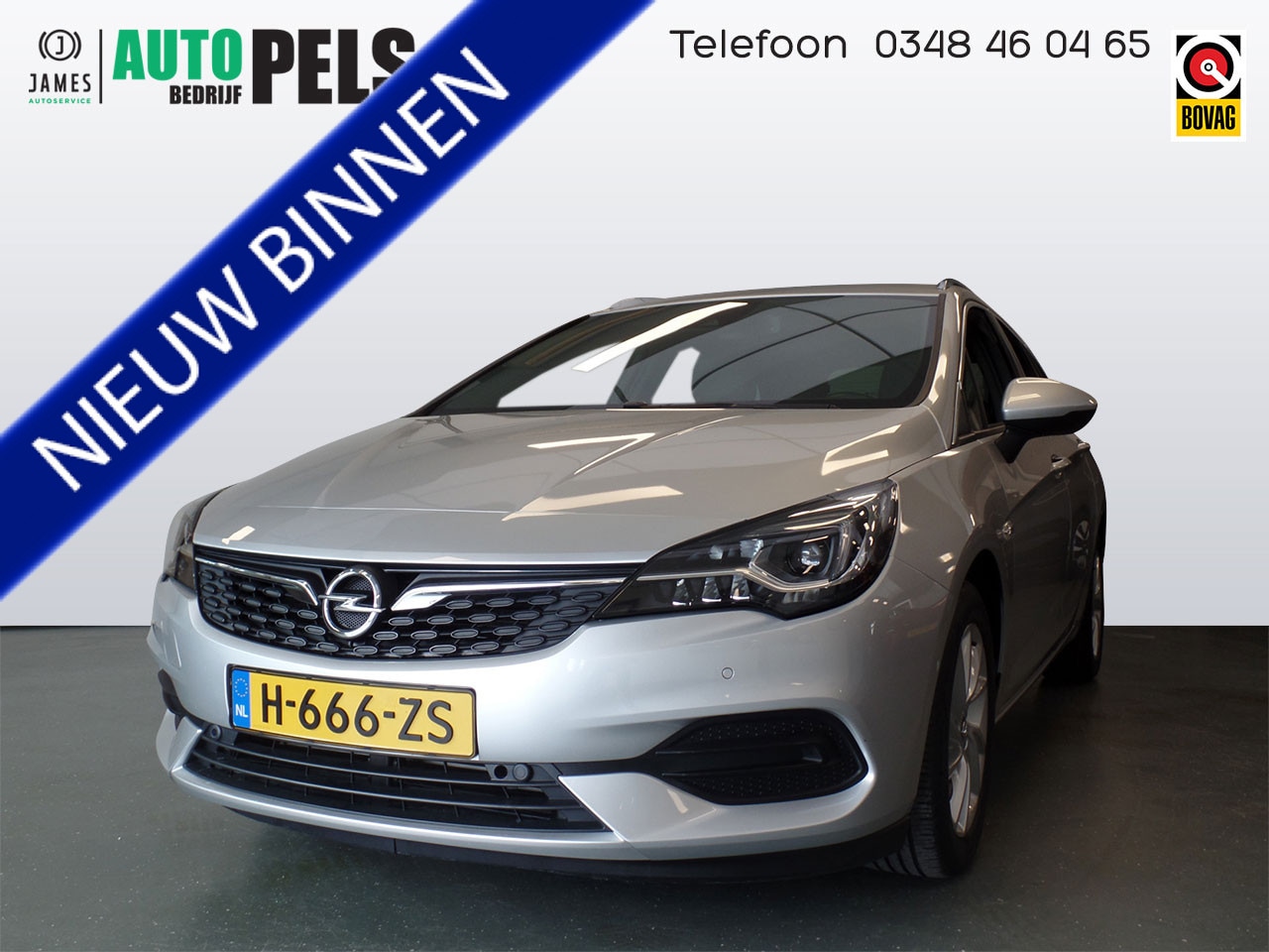 Opel Astra Sports Tourer - 1.2 Elegance 130pk!!, Navigatie, Clima controle, Cruise controle, Achteruitrijcamera, Dode - AutoWereld.nl