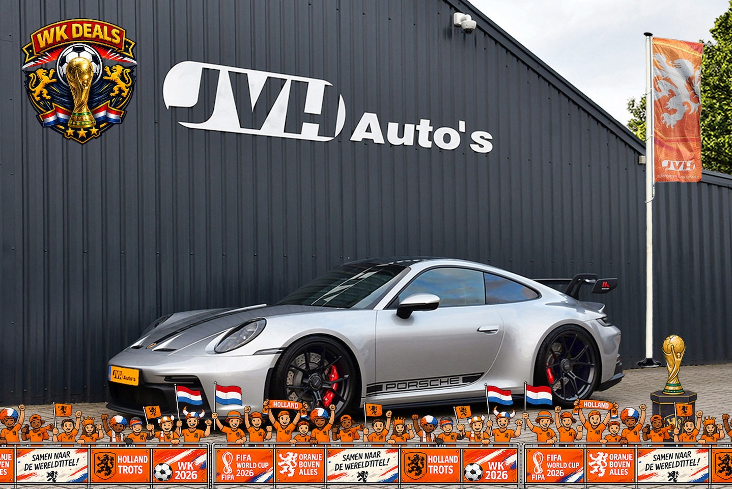 Porsche 911 - (992) 4.0 GT3 510pk Clubsport | Nieuwstaat | Approved 2029 - AutoWereld.nl