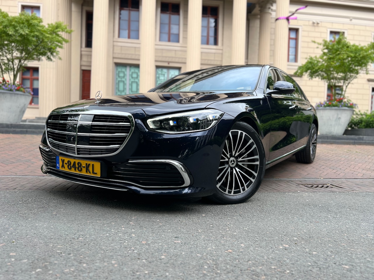 Mercedes-Benz S-klasse - 580 e 4MATIC Lang Pano | Chauffeurspakket | Luchtvering | Garantie |Burmester | Head Up | Dealer OH | stoel+ - AutoWereld.nl