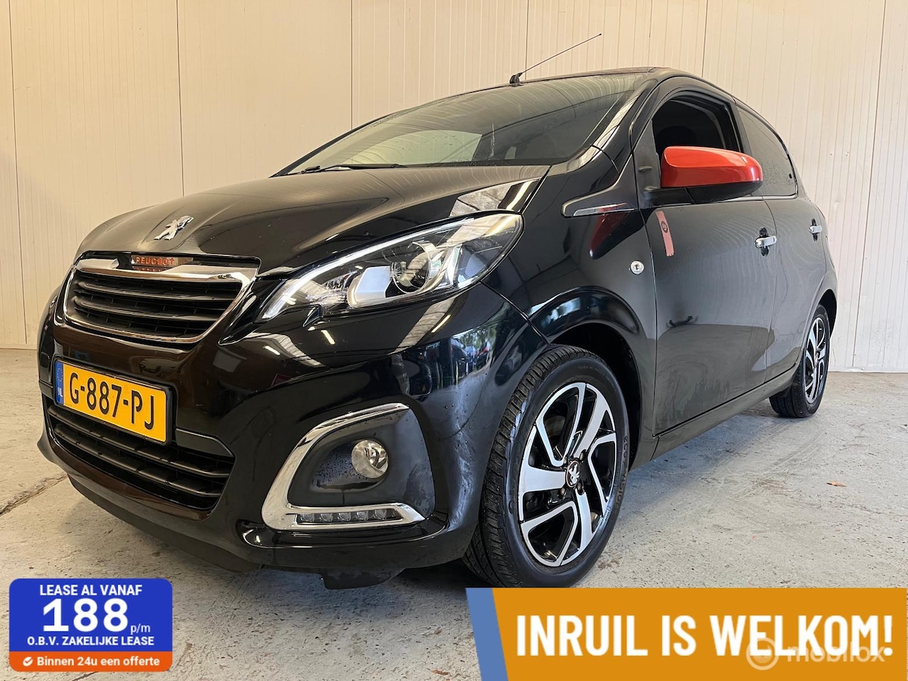 Peugeot 108 - 1.0 e-VTi Roland Garros TOP! // 78000 KM NAP // - AutoWereld.nl