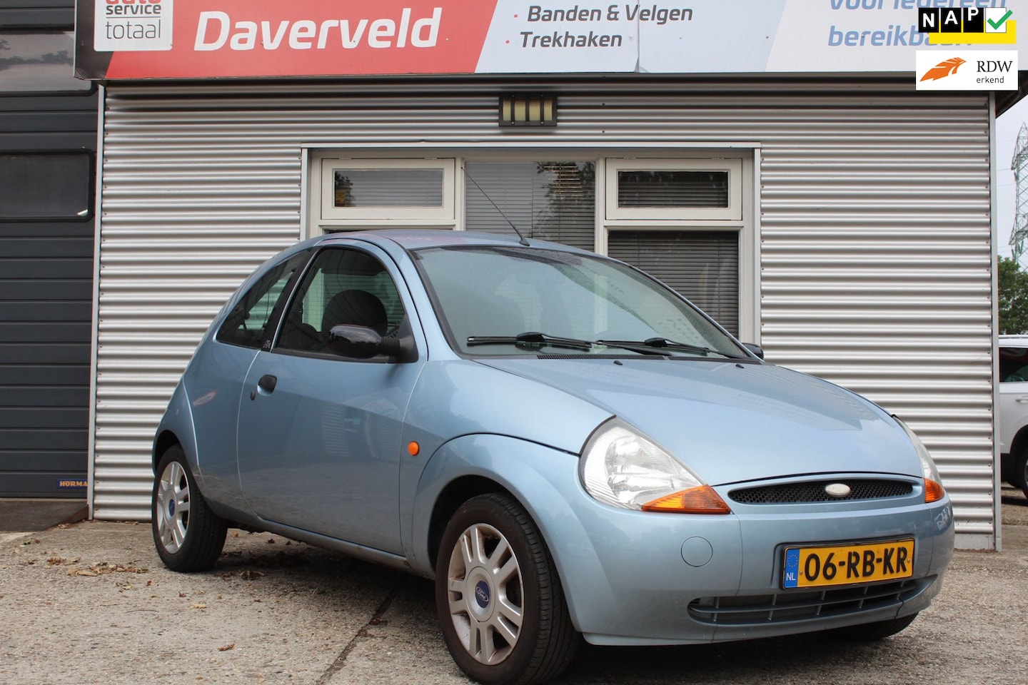 Ford Ka - 1.3 Briels nette auto, 93dkm! nap, nl-auto, airco, centrale vergrendeling, elektrische ram - AutoWereld.nl