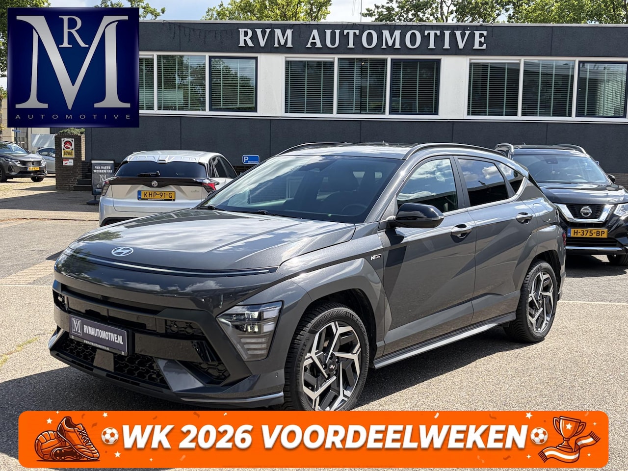 Hyundai Kona - 1.6 GDI HEV N Line VAN: 30.900,- VOOR: 27.877,- UW WKVOORDEEL: 3.023,- | FULL OPTION| STO - AutoWereld.nl