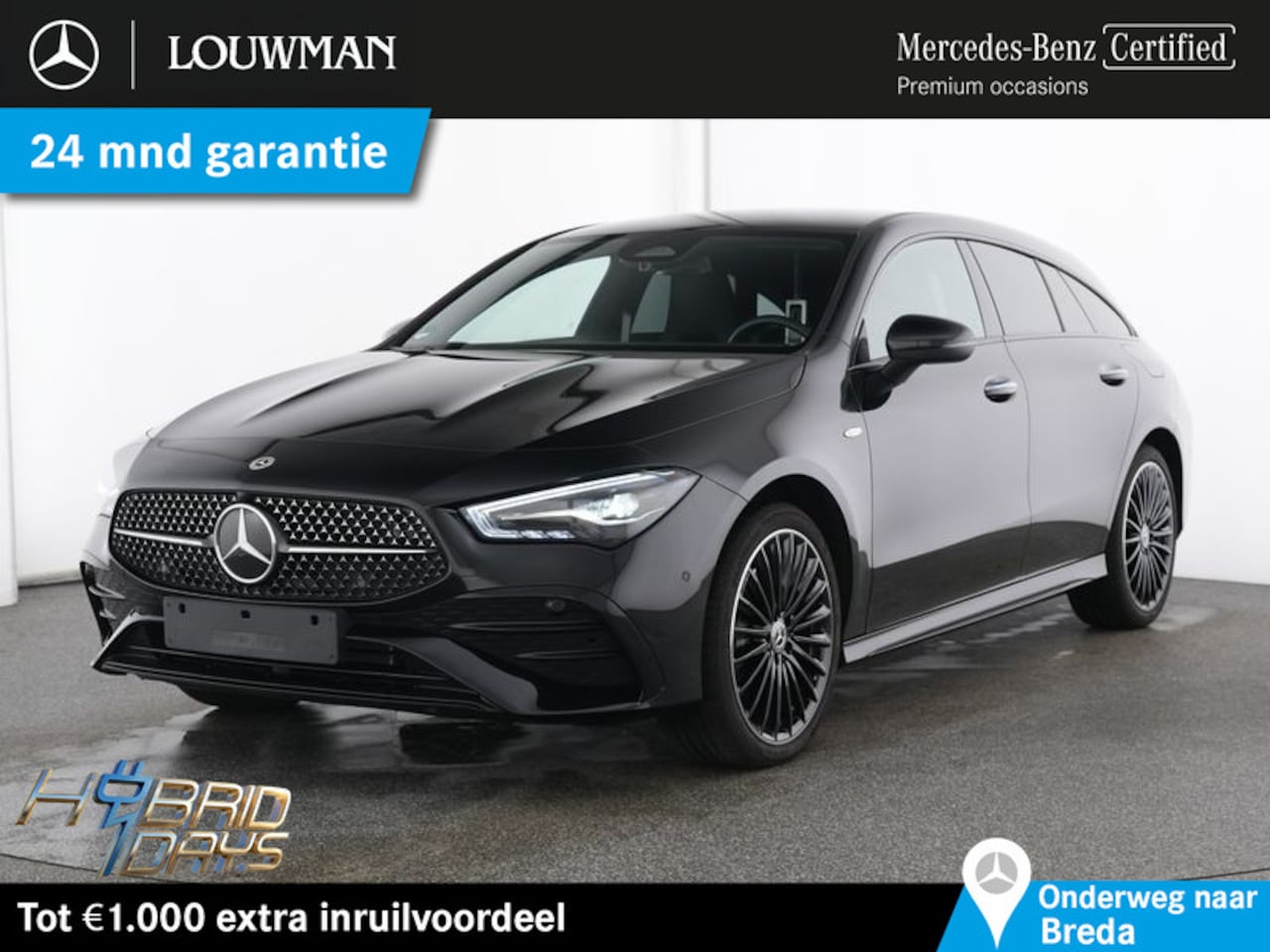 Mercedes-Benz CLA-klasse Shooting Brake - 250 e AMG Premium Plug-In Hybride AMG Line | Night Pakket | Sfeerverlichting | 19 Inch AMG - AutoWereld.nl