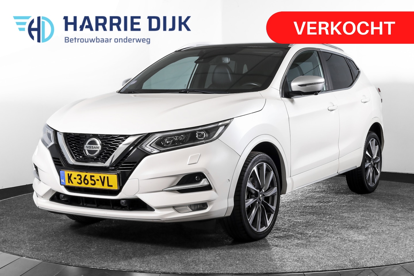 Nissan Qashqai - 1.3 DIG-T 160 PK Tekna + - Automaat | Pano | Adapt. Cruise | Stoel-+Voorruitverw. | NAV+Ap - AutoWereld.nl