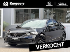 Honda Civic - 2.0 e:HEV Sport | GEEN AFLEVERKOSTEN | Parkeersensoren, Dodehoekdetectie, Voorstoelen verw