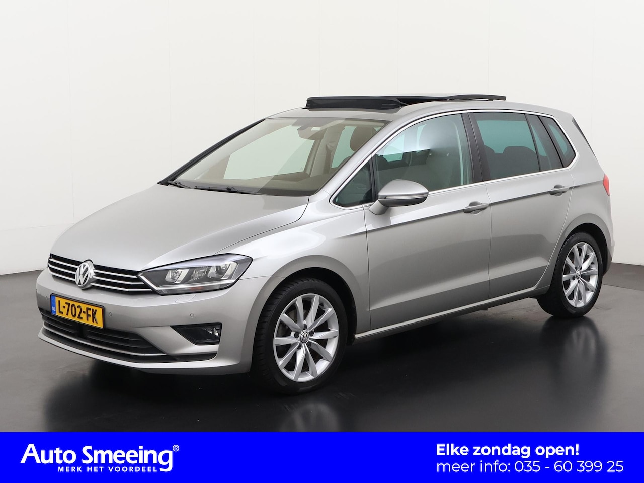 Volkswagen Golf Sportsvan - 1.4 TSI Connected Series | Panoramadak | Trekhaak | Stoelverwarming | Zondag Open! - AutoWereld.nl