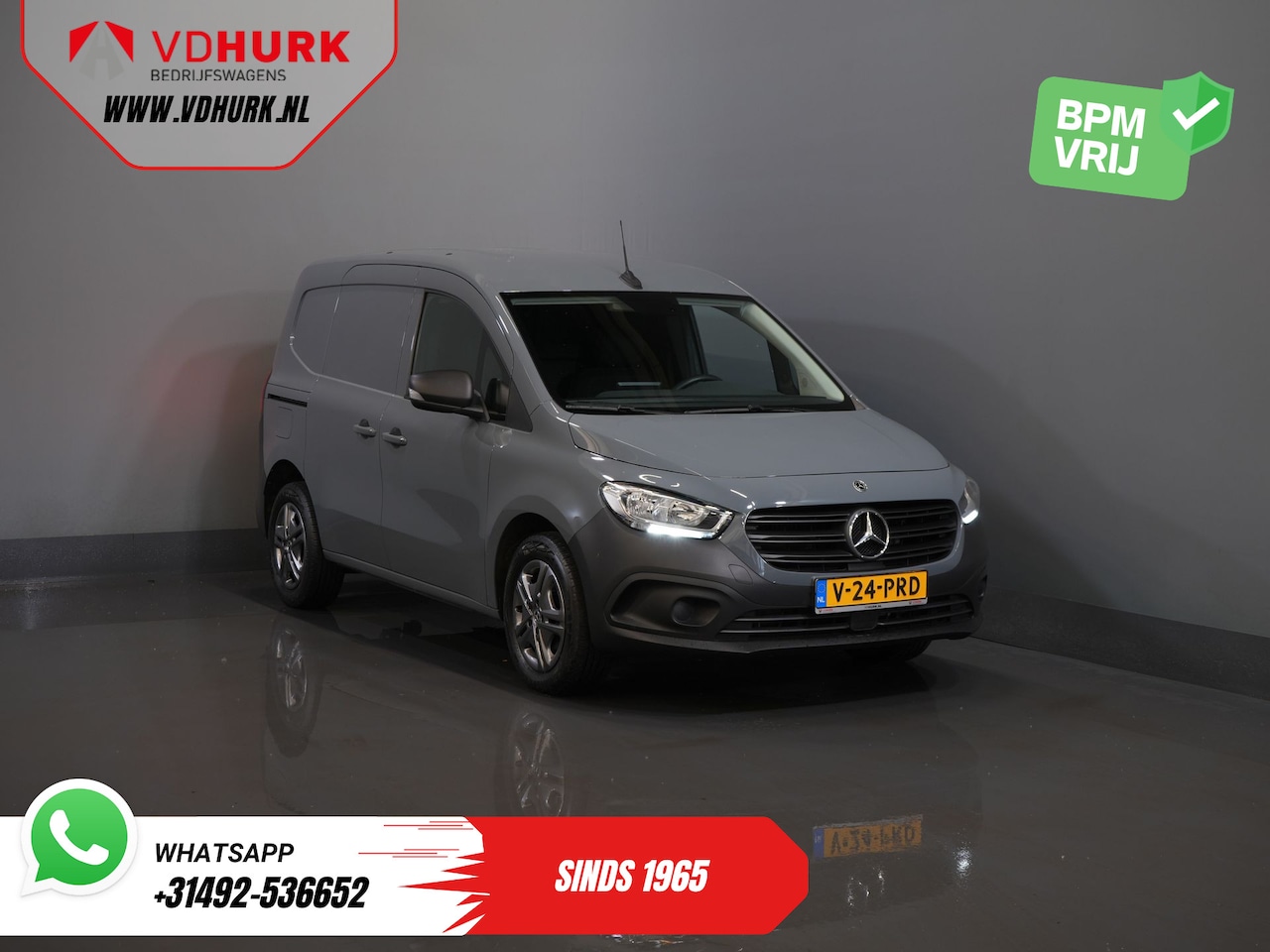 Mercedes-Benz Citan - 110 CDI Aut. Stoelverw./ Carplay/ Cruise/ Camera/ Trekhaak/ DAB - AutoWereld.nl