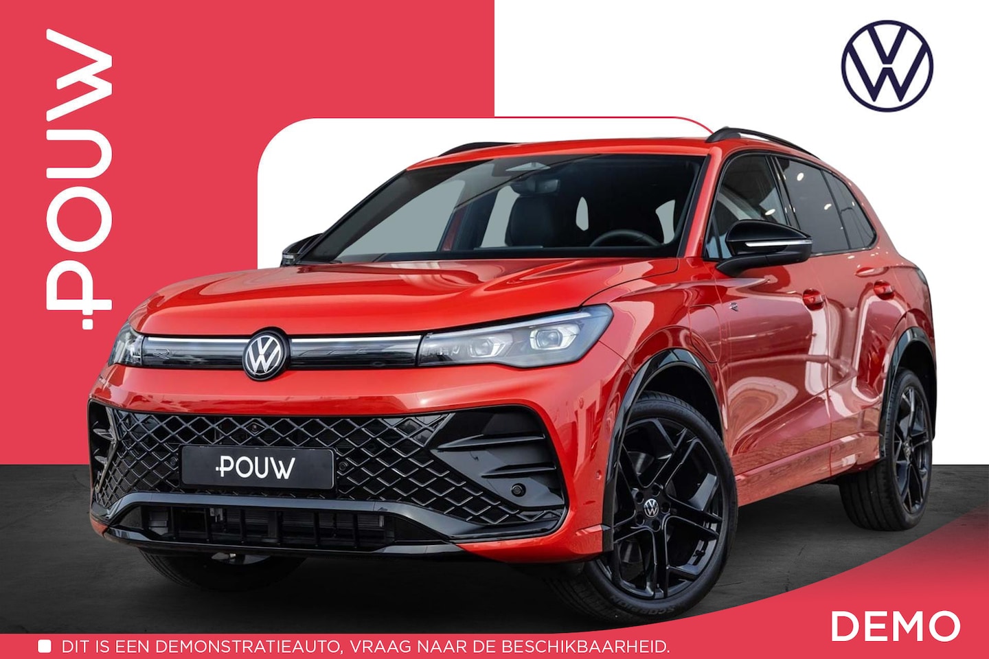 Volkswagen Tiguan - 1.5 eHybrid 204pk R-Line Edition | Panoramadak | Leder | Trekhaak | Stoel Ventilatie - AutoWereld.nl