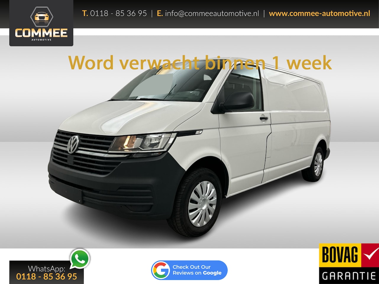 Volkswagen Transporter - 2.0 TDI L2H1 30 AC I Cr.Contr. - AutoWereld.nl