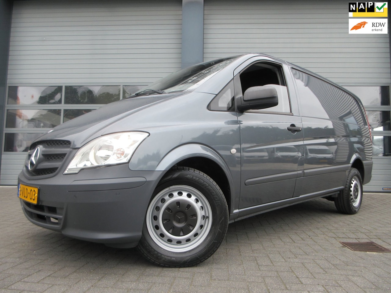 Mercedes-Benz Vito - 122cdi V6, Euro5, Lang, Automaat, Airco, 3-Zits. - AutoWereld.nl