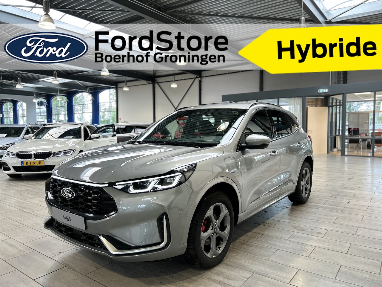 Ford Kuga - 2.5 PHEV 243 pk ST-Line X I AGR stoelen | Adapt Cruise I Winter Pack | B&O | 360° Camera I - AutoWereld.nl