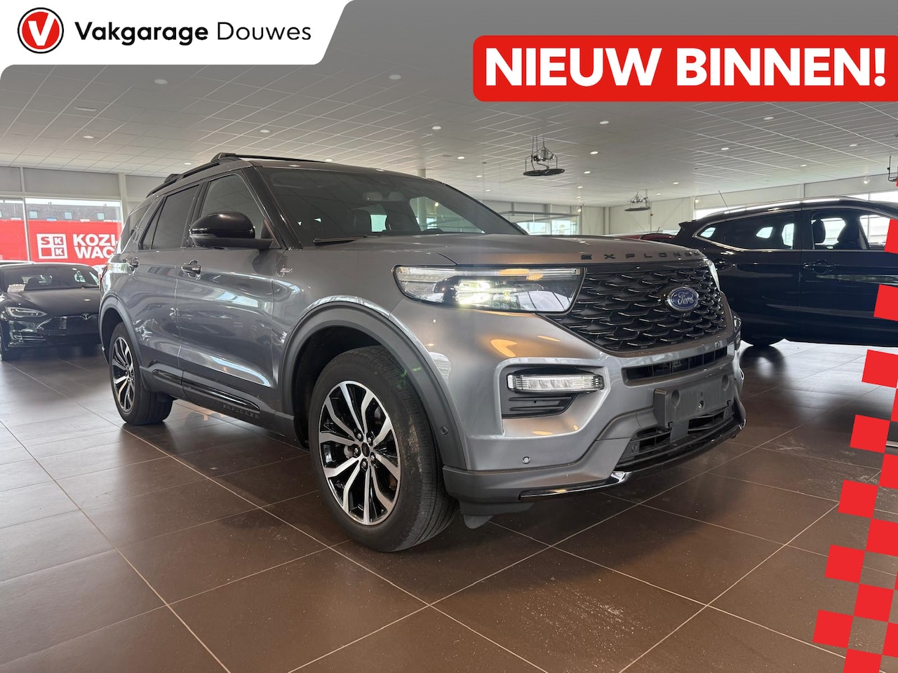 Ford Explorer - 3.0 V6 EcoBoost PHEV ST-Line |1e eigenaar|DOH|7p.|Pano|Leder|ACC - AutoWereld.nl