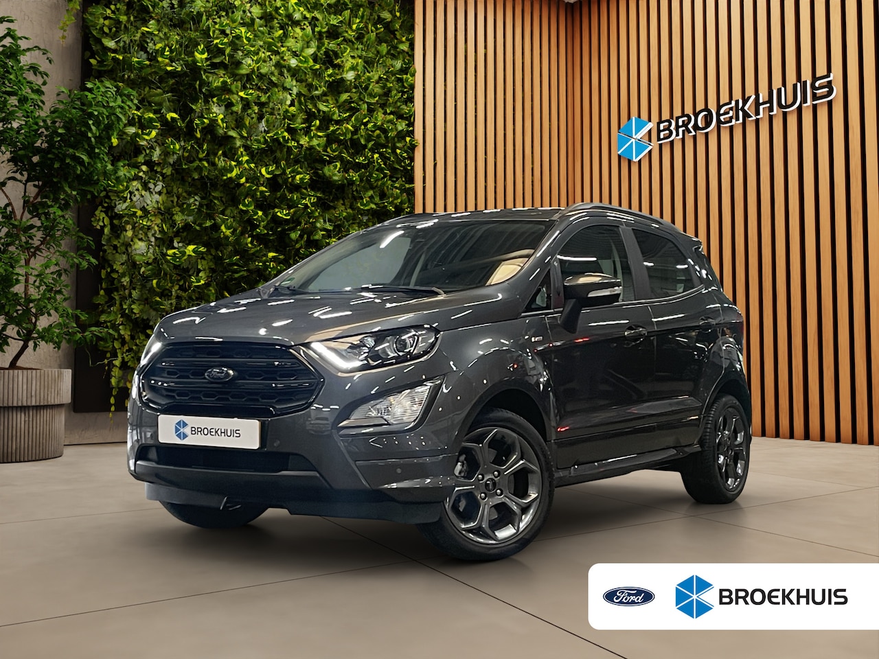 Ford EcoSport - 1.0 EcoBoost ST-Line | NL auto | Lage km. stand! | Navi | Xenon | B&O | Stoel-stuurverw. | - AutoWereld.nl