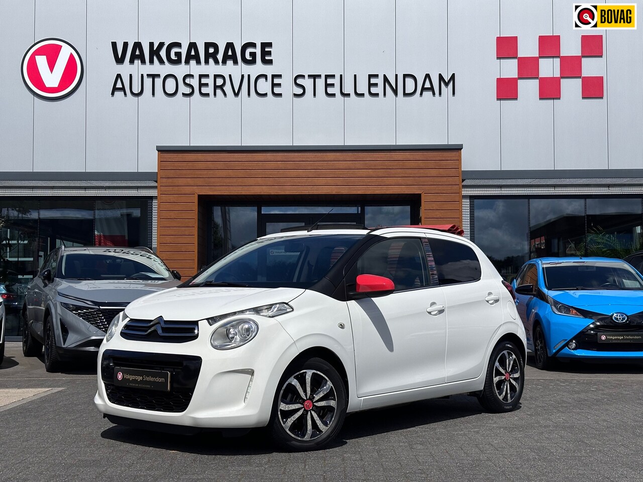 Citroën C1 - 1.0 e-VTi Airscape Feel|Open Dak|Nieuwe velgen|Airco|Cruise Control|Climate Control - AutoWereld.nl
